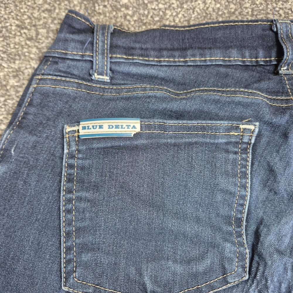 Tom James Blue Delta Jeans Mens 30x30 Denim Custom Made in USA - Picture 9 of 11